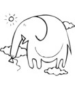 dessin elephant gratuit