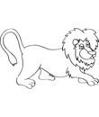 lion image pour imprier puis colorier