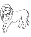 lion dessin gratuit a imprimer